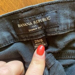 Banana Republic Black size 29/8R Skinny Fit. EUC! Discounted shipping!